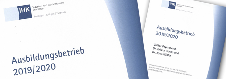 APROS als IHK Ausbildungsbetrieb anerkannt