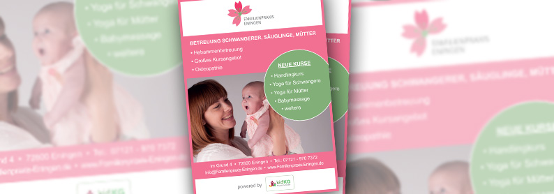 Neue Familienpraxis in Eningen mit neuen Kursen