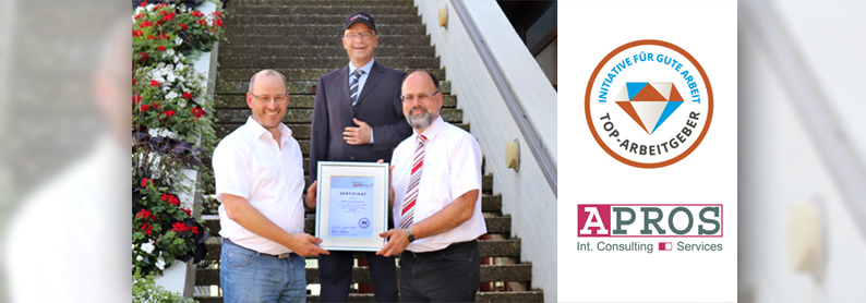 APROS ist zertifizierter Top Arbeitgeber und neuer IFGA Partner